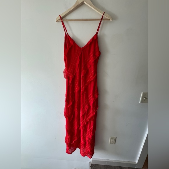 NEW!! Princess Polly Lars Red Maxi Dress - STUNNING! - Picture 10 of 11